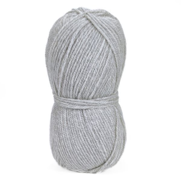 Пряжа Nice Woolly/Найс Вулл, світло-сірий NW021, Lady Yarn 2454 фото