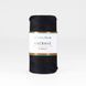 Cotton Macrame yarn, black 1001/270, Hobbi Trend