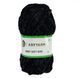 Пряжа Baby Soft Kiss/Бебі Софт Кіс, чорний BLACK, Lady Yarn 2515 фото