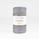 Cotton Macrame yarn, grey 1001/064, Hobbi Trend