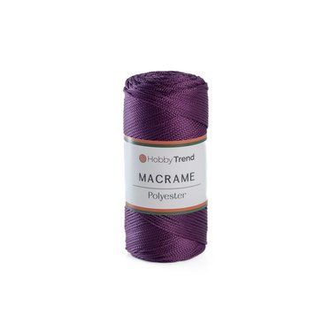Пряжа Macrame №4/Макраме №4, божоле 2002/160, Hobbi Trend 5489 фото