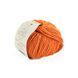 Soft Carded Merino Yarn, orange 6, Laines du Nord