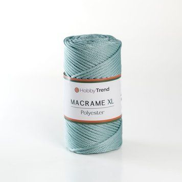 Пряжа Macrame XL/Макраме XL, світло-бірюзовий 2003/165, Hobbi Trend 5542 фото