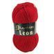 Пряжа Leon/Леон, червоний LN023, Lady Yarn 1482 фото