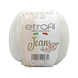 Пряжа Etrofil Jeans/Этрофил Джинс, слоновая кость 028, Etrofil 5355 фото
