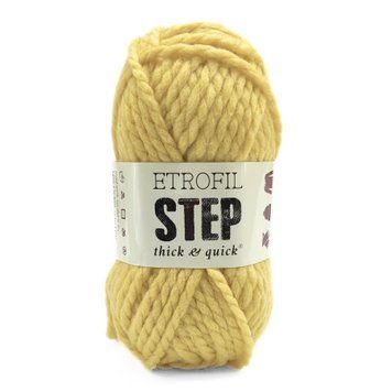 Пряжа Step/Степ, жовтий 72093, Etrofil 325 фото