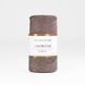 Cotton Macrame yarn, dark brown 1001/210, Hobbi Trend