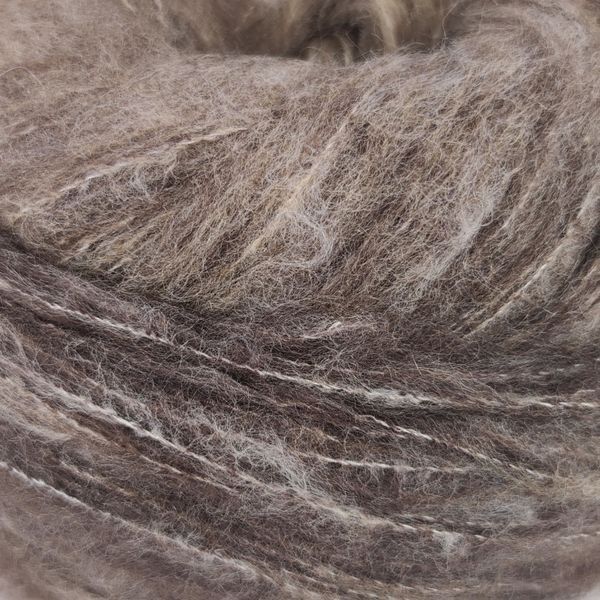 Пряжа Cashsilk Cotton Degrade/Кашсілк Коттон Деграде, коричневий 14, Laines du Nord 3946 фото