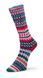 Пряжа Christmas Socks/Крісмас Сок, малиновий-синій-бірюзовий-білий 5, Laines du Nord 5415 фото
