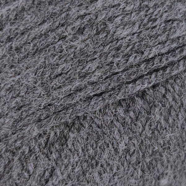 Пряжа Nice Woolly/Найс Вулл, темно-сірий NW023, Lady Yarn 2452 фото