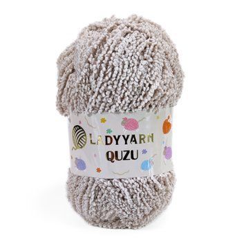 Пряжа Quzu/Кузю, пудра QZ002, Lady Yarn 1519 фото