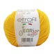 Пряжа Etrofil Jeans/Этрофил Джинс, желто-горячий 006, Etrofil 5307 фото