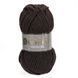 Пряжа Merino XL/Меріно ХЛ, темно-коричневий NW007, Lady Yarn 2484 фото