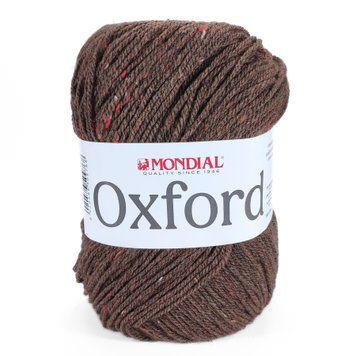 Пряжа Oxford/Оксфорд, темно-коричневий 577, Mondial 5053 фото