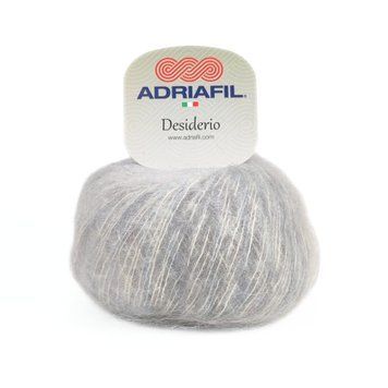 Пряжа Desiderio/Десідеріо, блакитно-сірий деграде 60, Adriafil 4404 фото