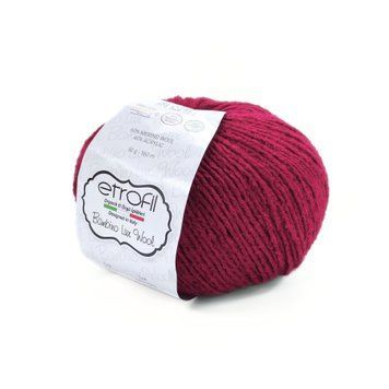 Пряжа Bambino Lux Wool/Бамбіно Люкс Вул, червоний 70034, Etrofil 238 фото