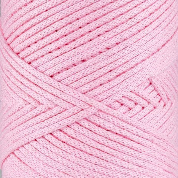 Cotton Macrame yarn, light pink 1001/72, Hobbi Trend