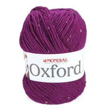 Пряжа Oxford/Оксфорд, темно-рожевий 579, Mondial 5058 фото