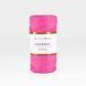 Cotton Macrame yarn, bright pink 1001/82, Hobbi Trend