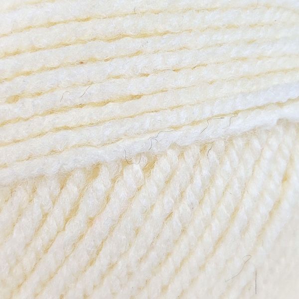 Пряжа Nice Woolly/Найс Вулл, молочний NW001, Lady Yarn 2457 фото