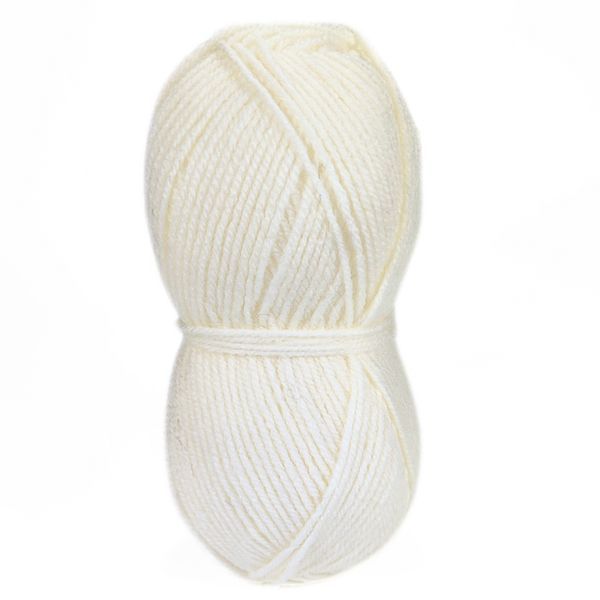 Пряжа Nice Woolly/Найс Вулл, молочний NW001, Lady Yarn 2457 фото