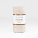 Cotton Macrame yarn, powder beige 1001/016, Hobbi Trend