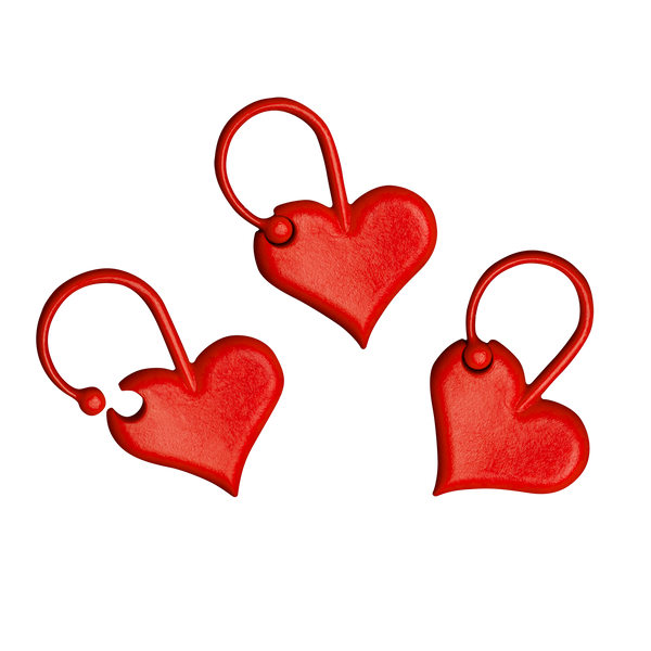 Addi Love Loop Markers Set, Set of 6 pcs. in a branded box, 407-2