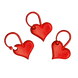 Addi Love Loop Markers Set, Set of 6 pcs. in a branded box, 407-2