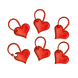 Addi Love Loop Markers Set, Set of 6 pcs. in a branded box, 407-2