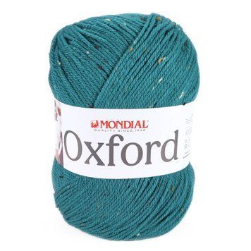Пряжа Oxford/Оксфорд, бірюзовий 581, Mondial 5062 фото
