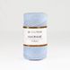 Cotton Macrame yarn, light blue 1001/220, Hobbi Trend