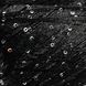 Пряжа Paillettes/Паллетс, чорний (паєтка голографічна) 8606, Lana Gatto 1539 фото 3