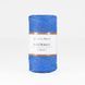 Cotton Macrame yarn, bright blue 1001/138, Hobbi Trend