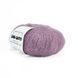 Пряжа Silk Mohair Lux/Сілк Мохер Люкс, фрезово-бузковий 12940, Lana Gatto 3808 фото