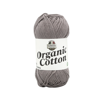 Пряжа Organic Cotton/Органік Коттон, сірий 79212, Etrofil 5357 фото