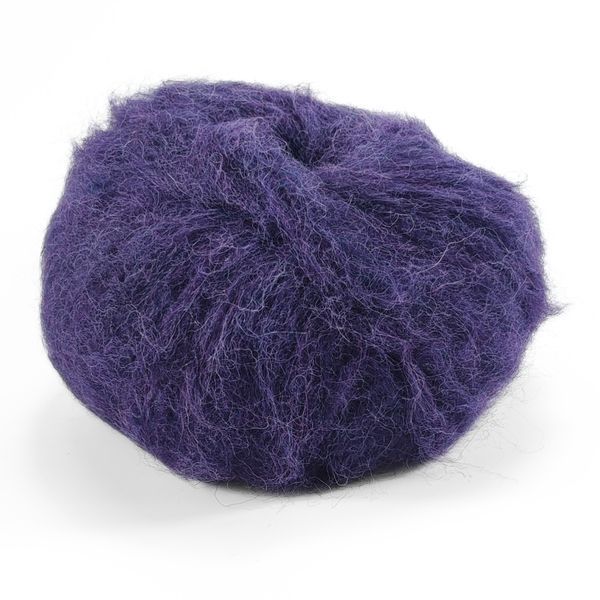 Alpaca Brushed Yarn, purple 6, Laines du Nord