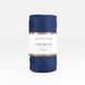 Cotton Macrame yarn, dark blue 1001/260, Hobbi Trend