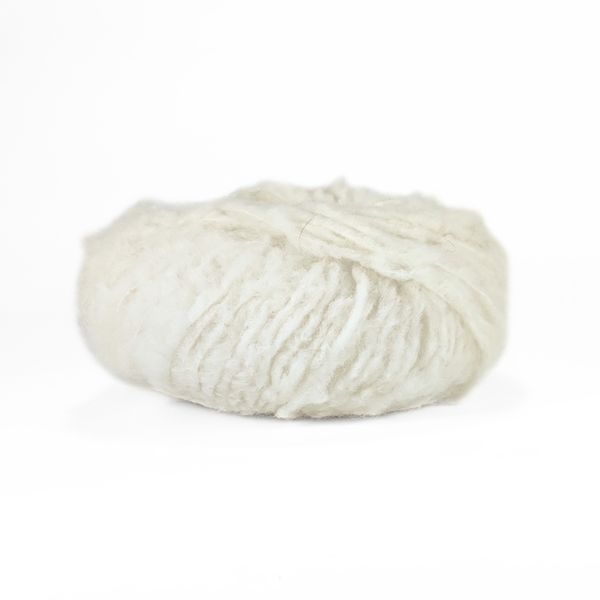 Piuma Cashmere yarn, milk GG, Laines du Nord