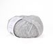 Piuma Cashmere yarn, light grey 20, Laines du Nord