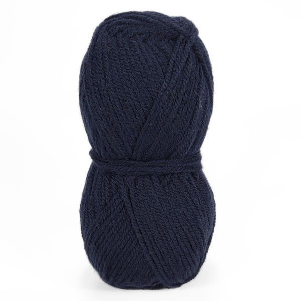 Пряжа Nice Woolly/Найс Вулл, темно-синій NW020, Lady Yarn 2461 фото