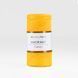 Cotton Macrame yarn, hot yellow 1001/049, Hobbi Trend